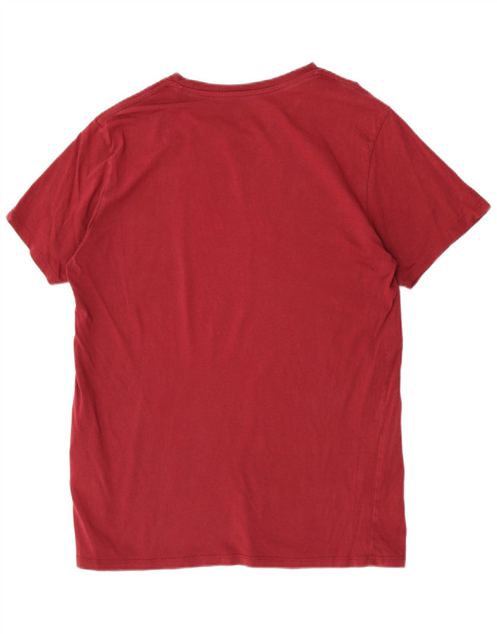 Ανδρικό γραφικό T-Shirt Levi's Top μεγάλο κόκκινο βαμβακερό