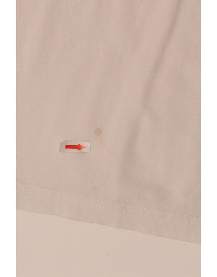 Ανδρικό T-Shirt Adidas Top μεγάλο λευκό βαμβακερό