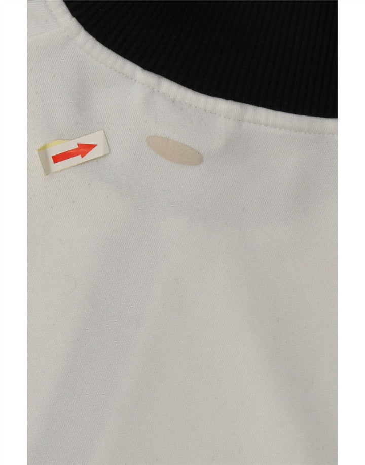 Γυναικεία αθλητική φόρμα Adidas Top Jacket UK 18 XL White Colourblock Polyester