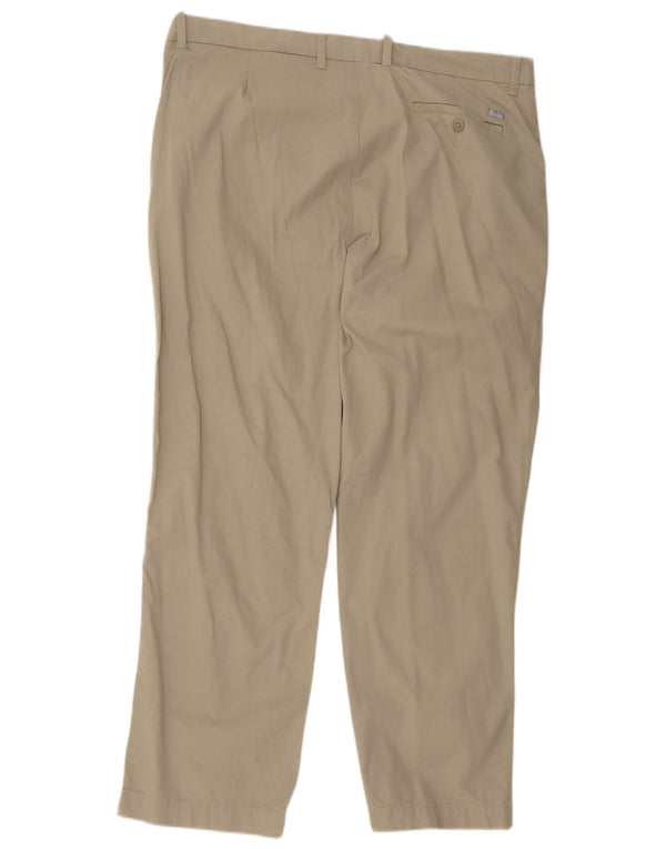 Marks & Spencer Ανδρικό Παντελόνι Chino Straight Blue Harbour W42 L31 Khaki