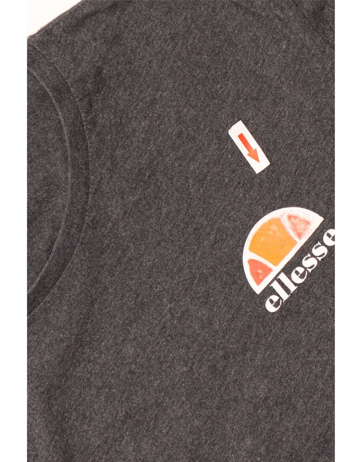 Ανδρικό T-Shirt Ellesse Top XL Γκρι βαμβακερό
