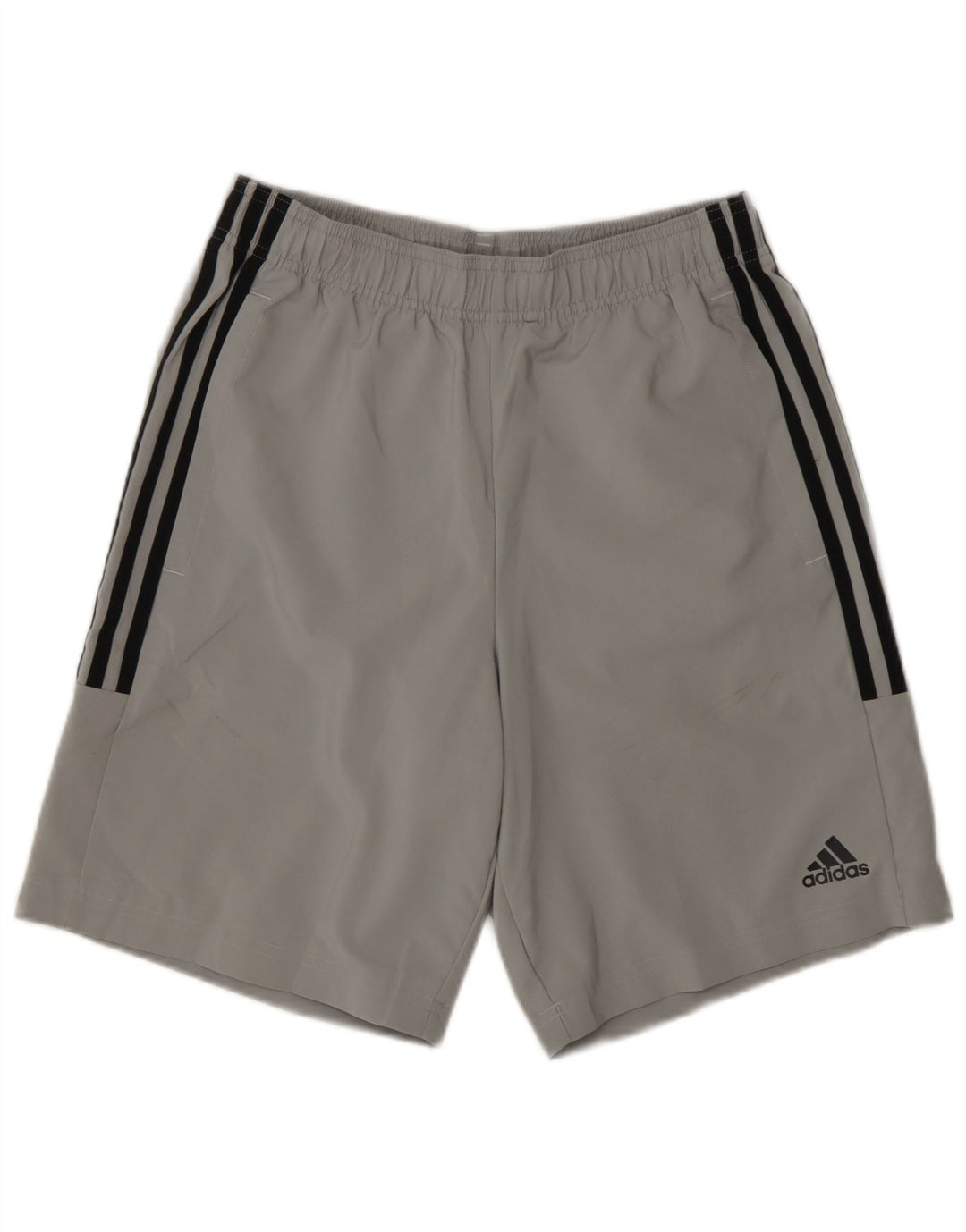 Ανδρικό αθλητικό σορτς Adidas Μικρό γκρι πολυεστέρα