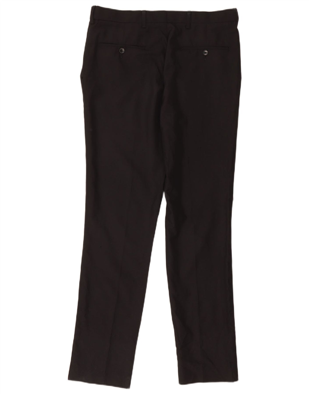 Marks & Spencer Ανδρικό Slim παντελόνι Chino W34 L33 Μαύρο πολυεστέρα