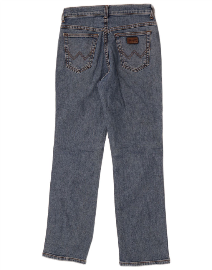 Γυναικείο ίσιο τζιν Wrangler US 10 Medium W28 L28 Μπλε βαμβακερό
