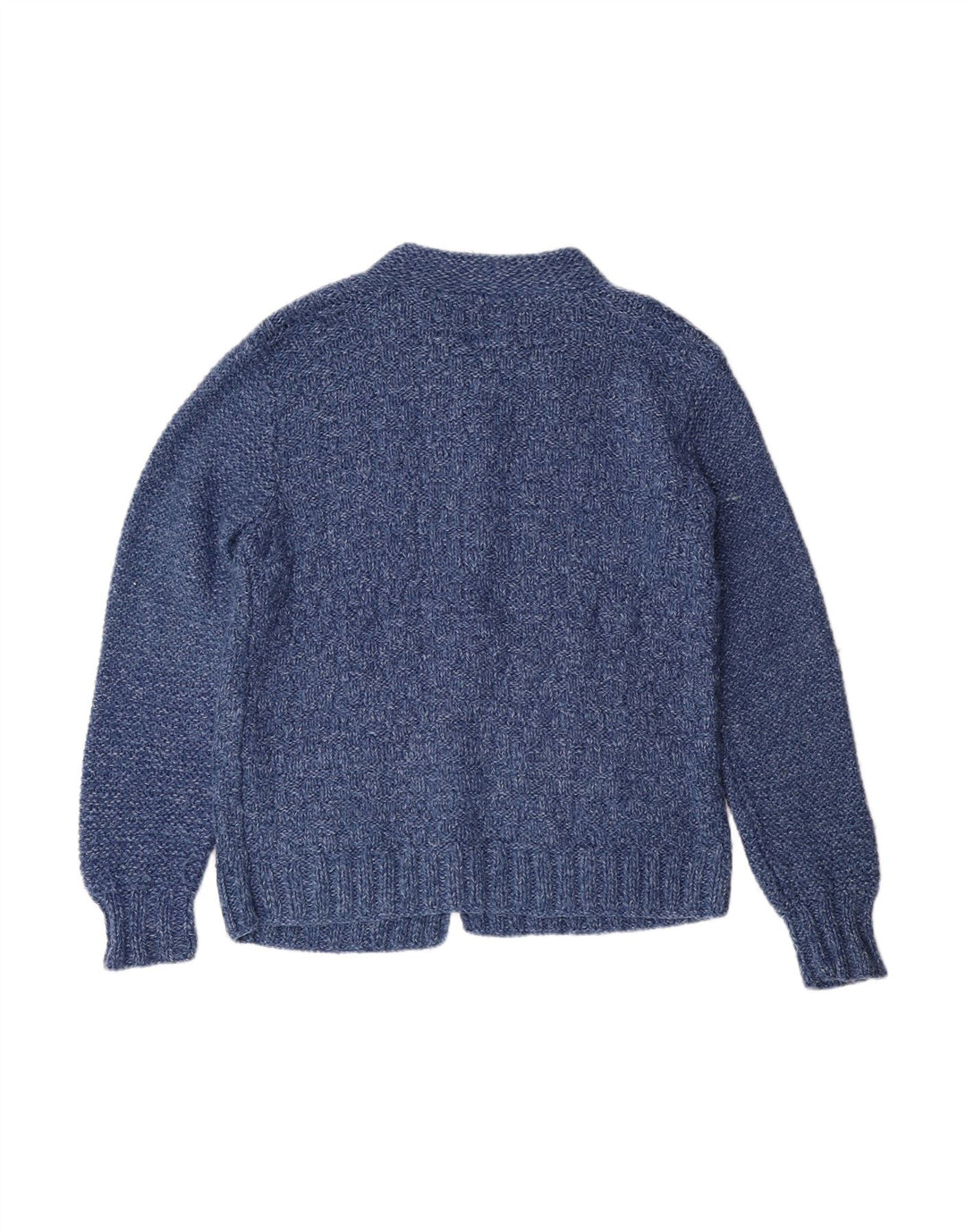 VINTAGE Womens Cardigan Sweater UK 16 Large Blue