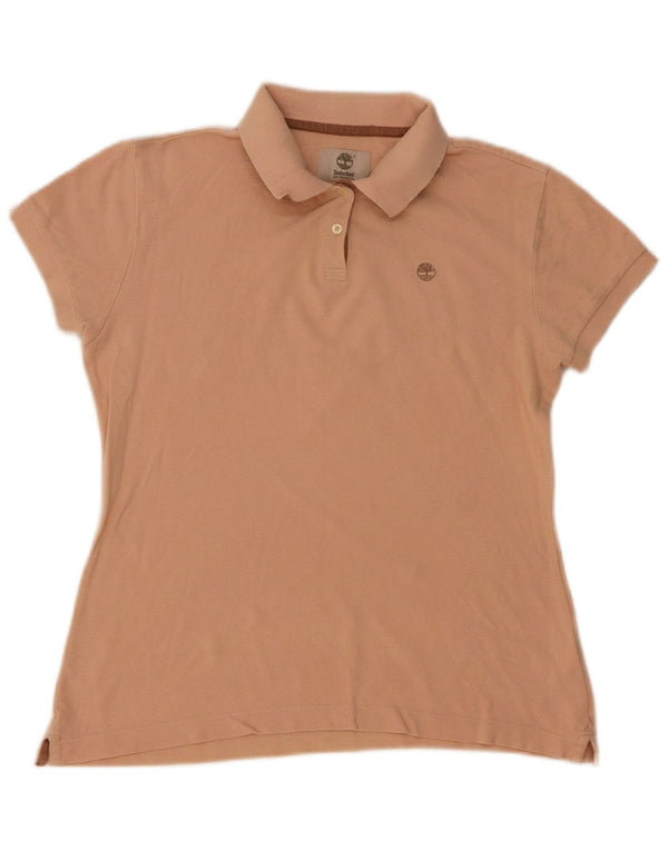 Timberland Γυναικεία Earthkeepers Regular Fit Polo UK 14 Large Pink