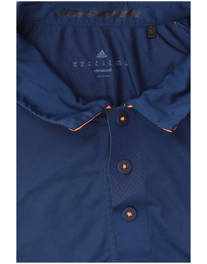 Ανδρικό πουκάμισο ADIDAS Climacool Polo XL μπλε
