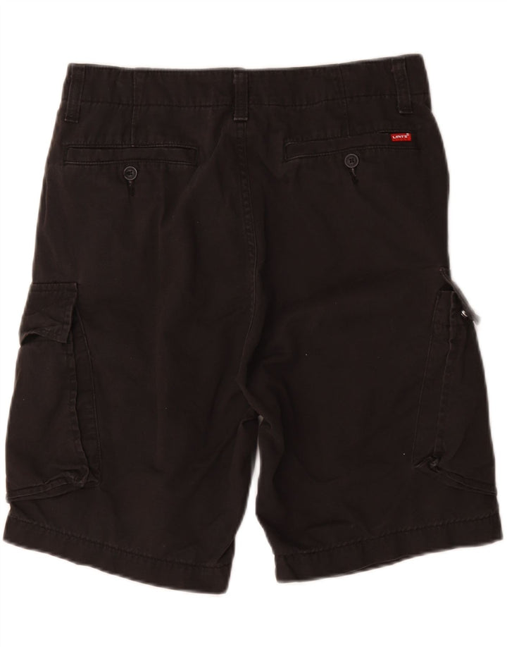 Ανδρικό σορτς Levi's Cargo W30 Μεσαίο μαύρο βαμβακερό