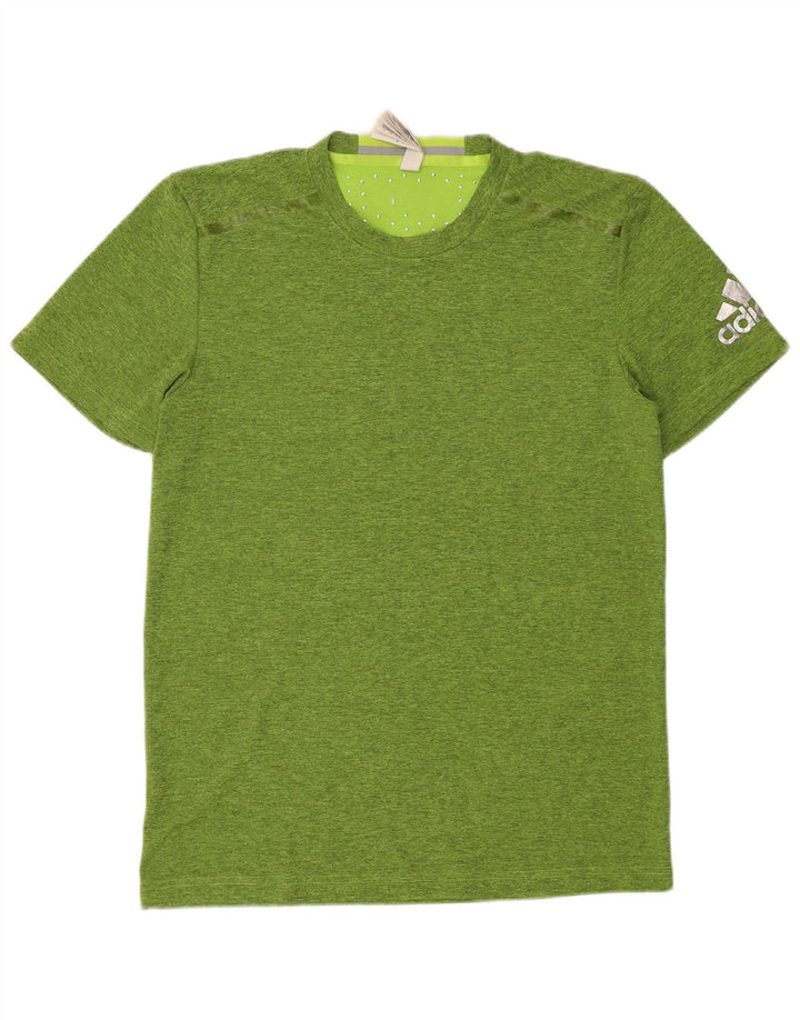 Ανδρικό T-Shirt Adidas Τοπ μεσαίου πράσινου πολυεστέρα