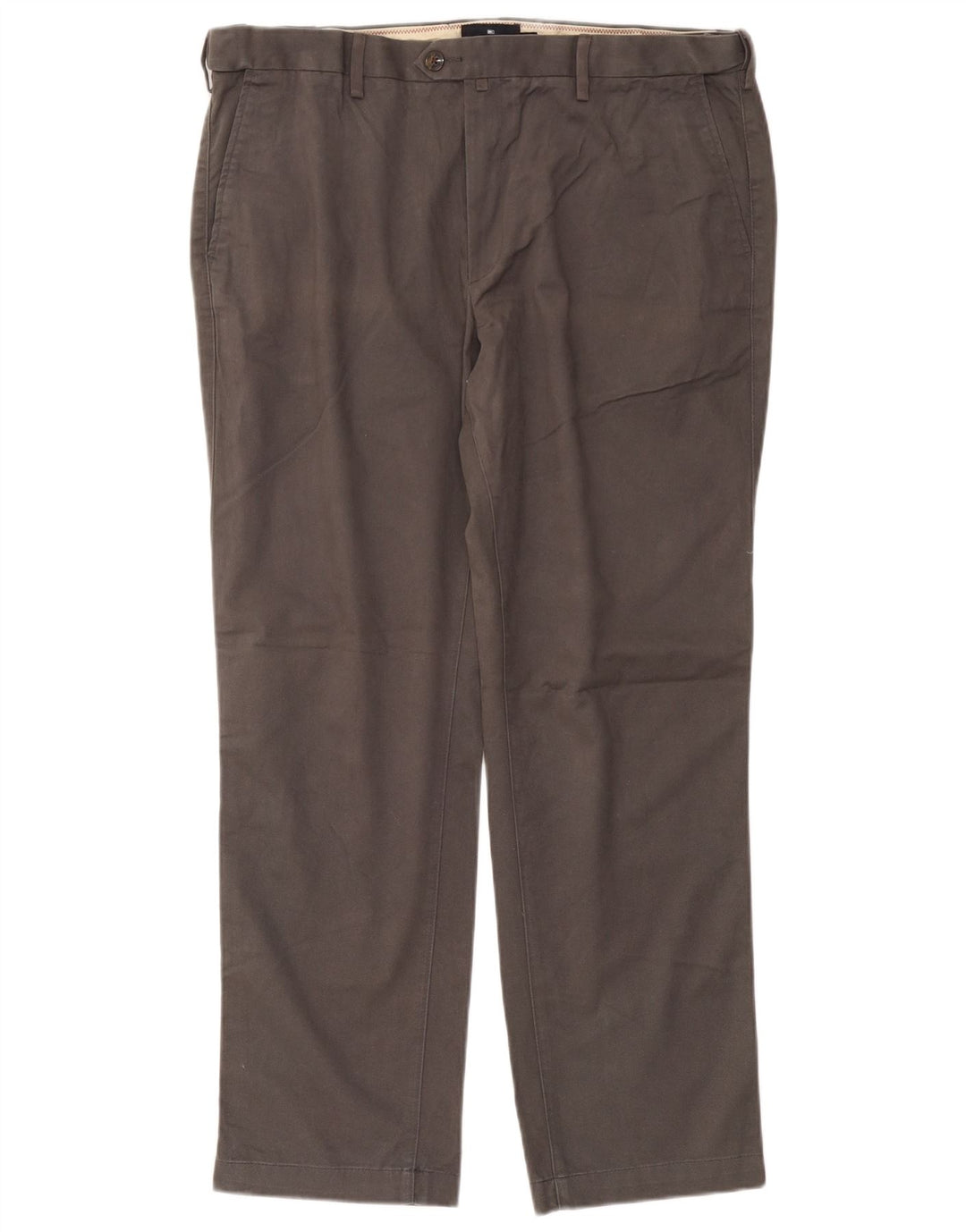 Marks & Spencer Ανδρικό Παντελόνι Chino Straight Blue Harbour W40 L31 Γκρι