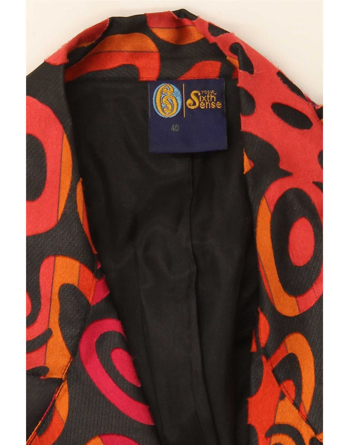 Το γυναικείο σακάκι σου Sixth Sense με 2 κουμπιά blazer EU 40 Medium Black Geometric