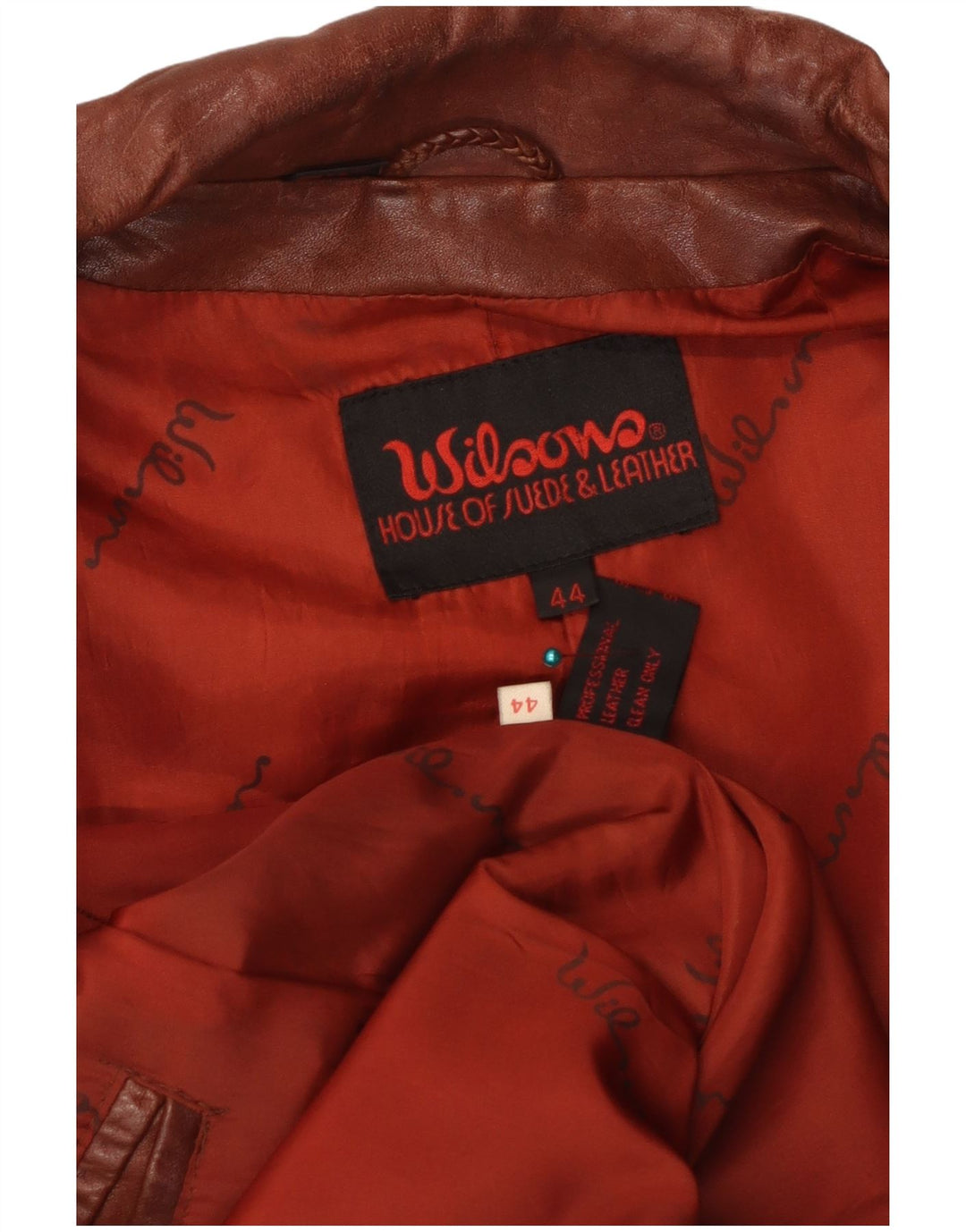Γυναικείο Δερμάτινο Μπουφάν Wilsons IT 44 Δερμάτινο Μεσαίο Καφέ