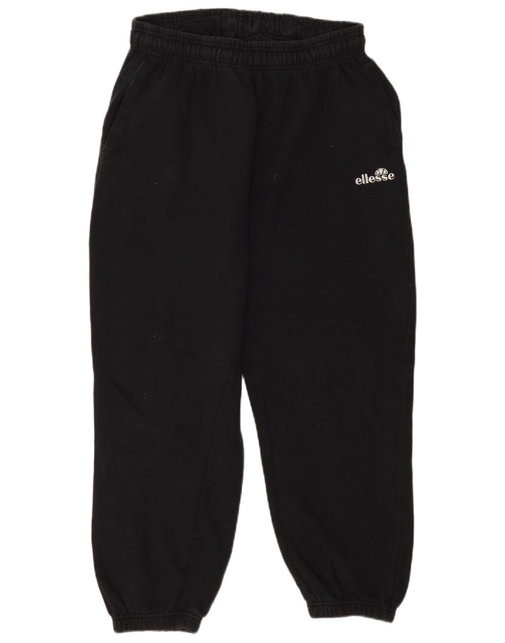 Ανδρική φόρμα Ellesse Παντελόνι Joggers Μεγάλο Μαύρο Βαμβακερό