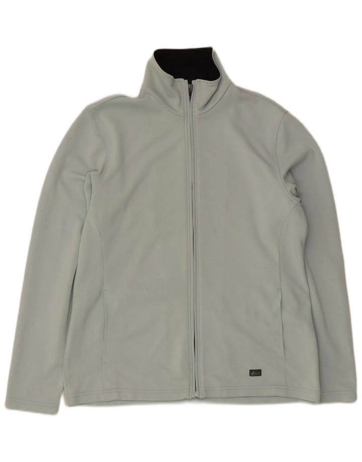 Γυναικεία αθλητική φόρμα Asics Top Jacket UK 16 Large Blue Polyamide