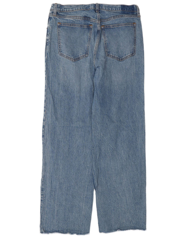 Abercrombie & Fitch Γυναικεία ψηλόμεση τζιν US 12 Large W31 L30 Blue 90s