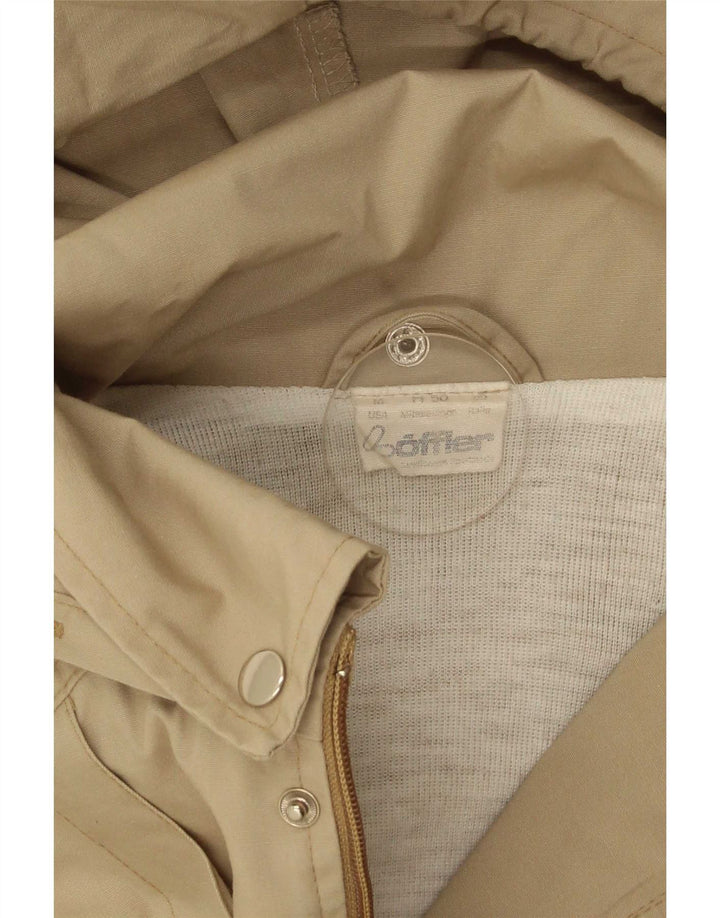 Loffler Ανδρικό μπουφάν Parka με κουκούλα UK 38 Medium Beige