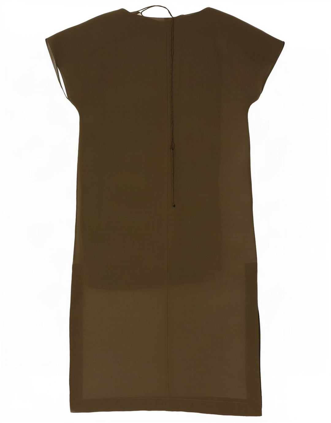 Zara Γυναικείο Oversized Shift φόρεμα UK 14 Medium Khaki