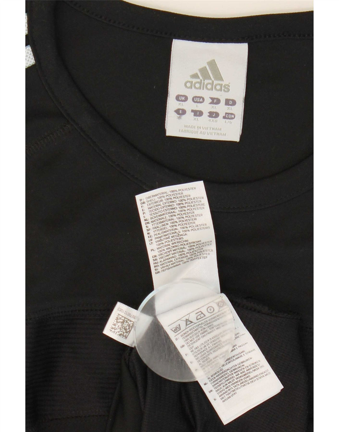 Adidas Ανδρικό γιλέκο Climacool Top XL Μαύρο Πολυεστέρας