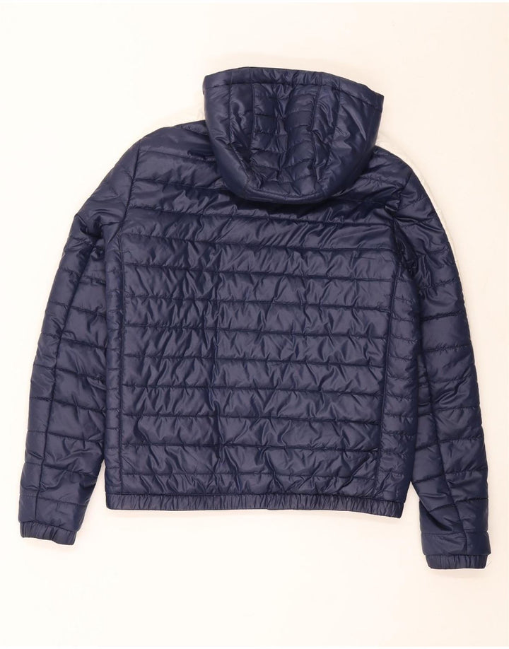Ανδρικό μπουφάν Puma με κουκούλα UK 38 Medium Navy Blue Polyester