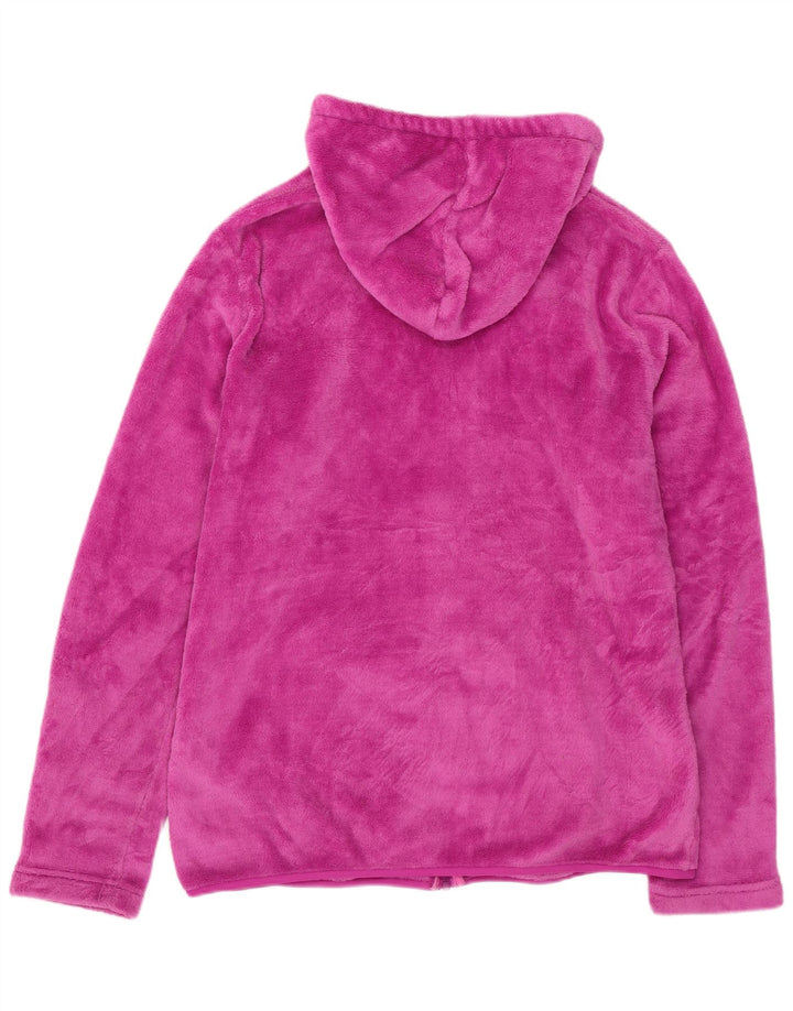 Brugi Γυναικείο Μπουφάν με κουκούλα Fleece UK 18 XL Ροζ Πολυεστέρας