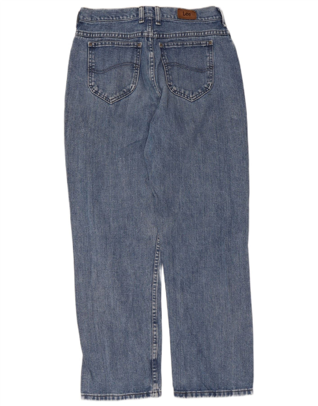 Lee Γυναικείο Petite Straight Jeans US 6 Medium W28 L28 Blue Cotton