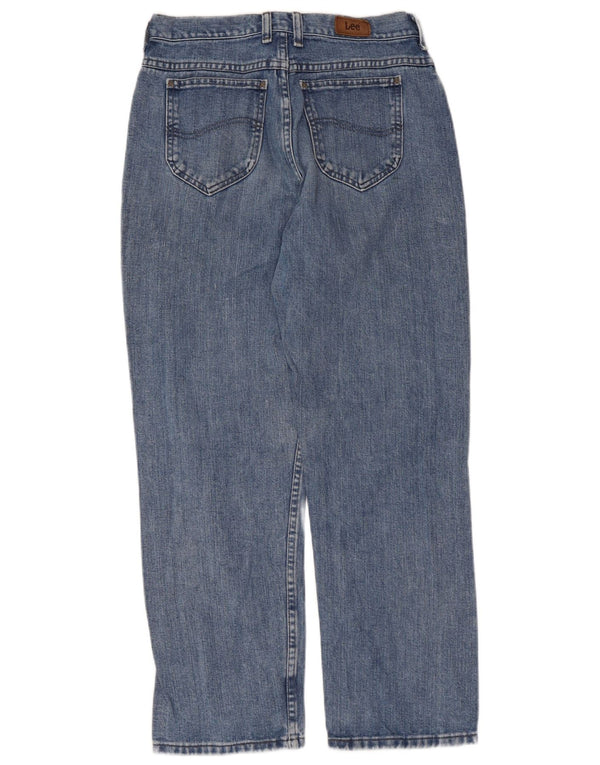 Lee Γυναικείο Petite Straight Jeans US 6 Medium W28 L28 Blue Cotton