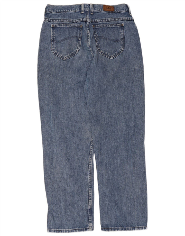 Lee Γυναικείο Petite Straight Jeans US 6 Medium W28 L28 Blue Cotton