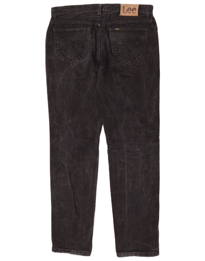 Lee Mens Phoenix Tapered Jeans W36 L34 Μαύρο βαμβακερό