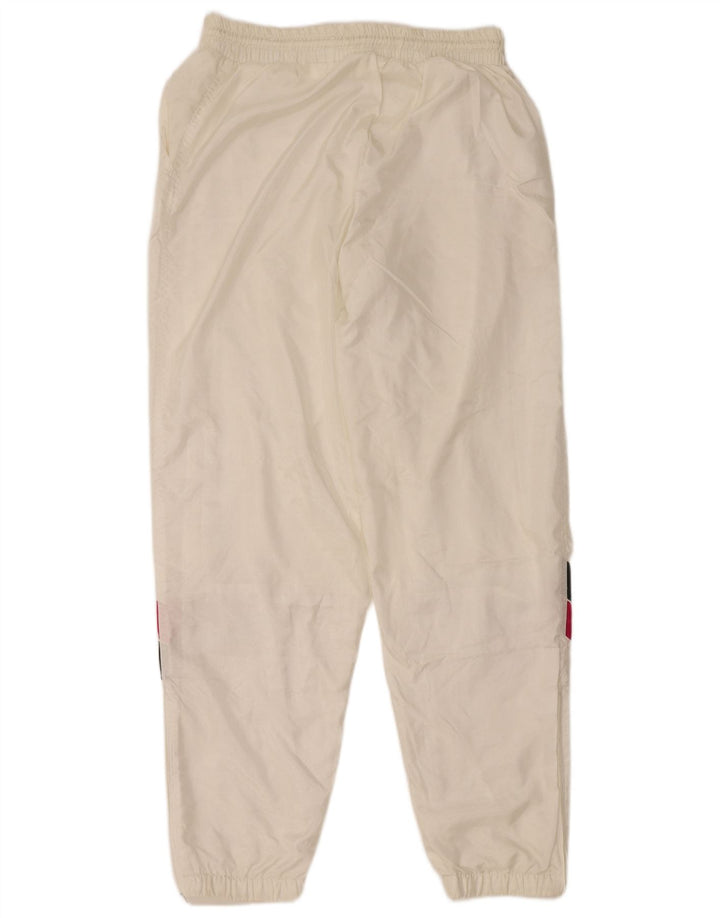 Pandora Ανδρική φόρμα παντελόνι Joggers Large White Colourblock Polyamide
