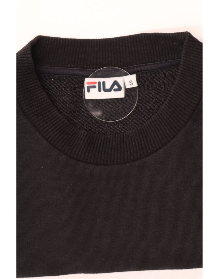 Ανδρικό γραφικό φούτερ Fila Μικρό πολύχρωμο Colourblock