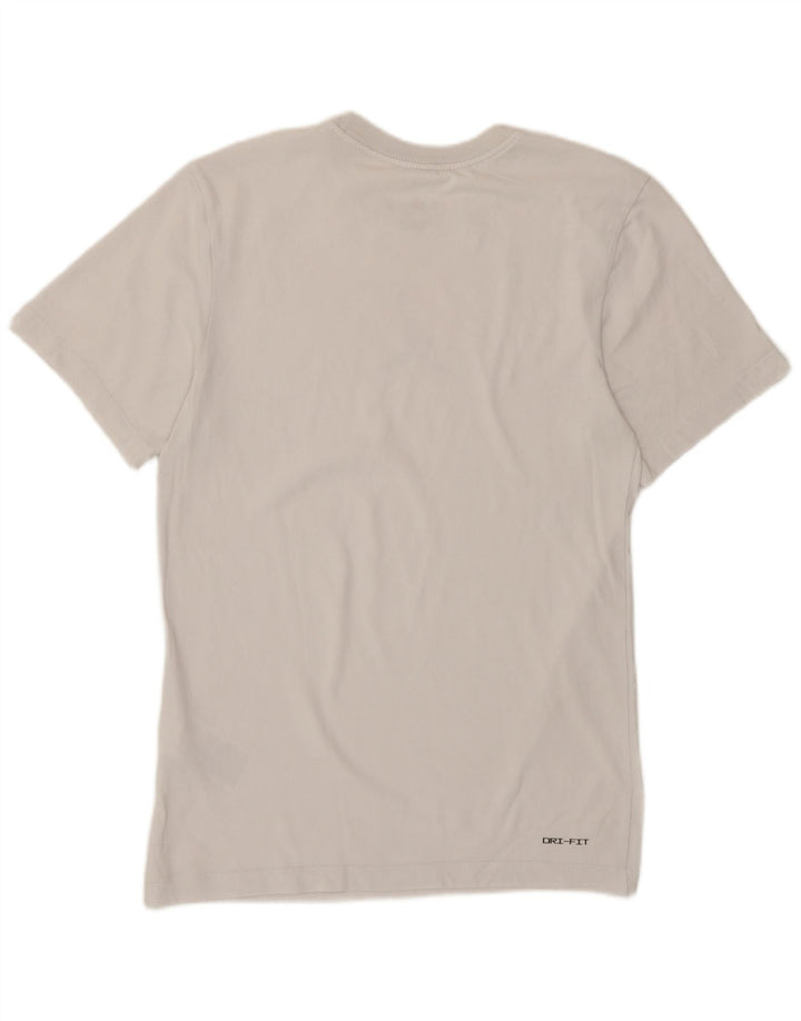 Jordan Ανδρικό γραφικό T-Shirt Top XS Γκρι βαμβακερό