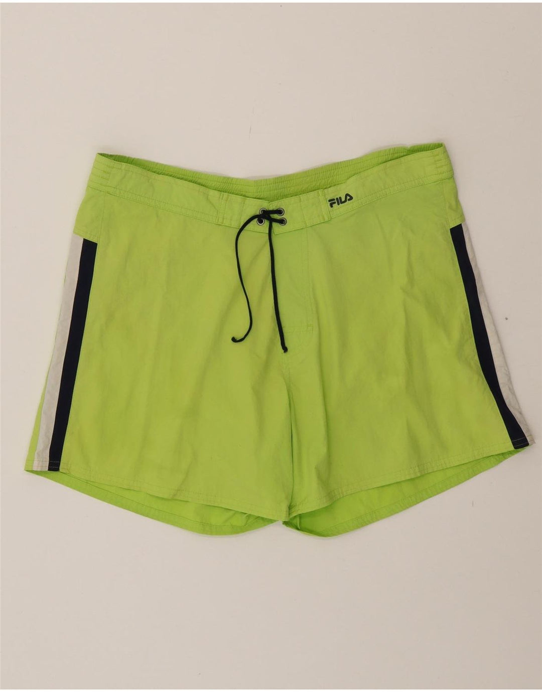 FILA Mens Swimming Shorts Large  Green Polyester Vintage Fila and Second-Hand Fila from Messina Hembry 