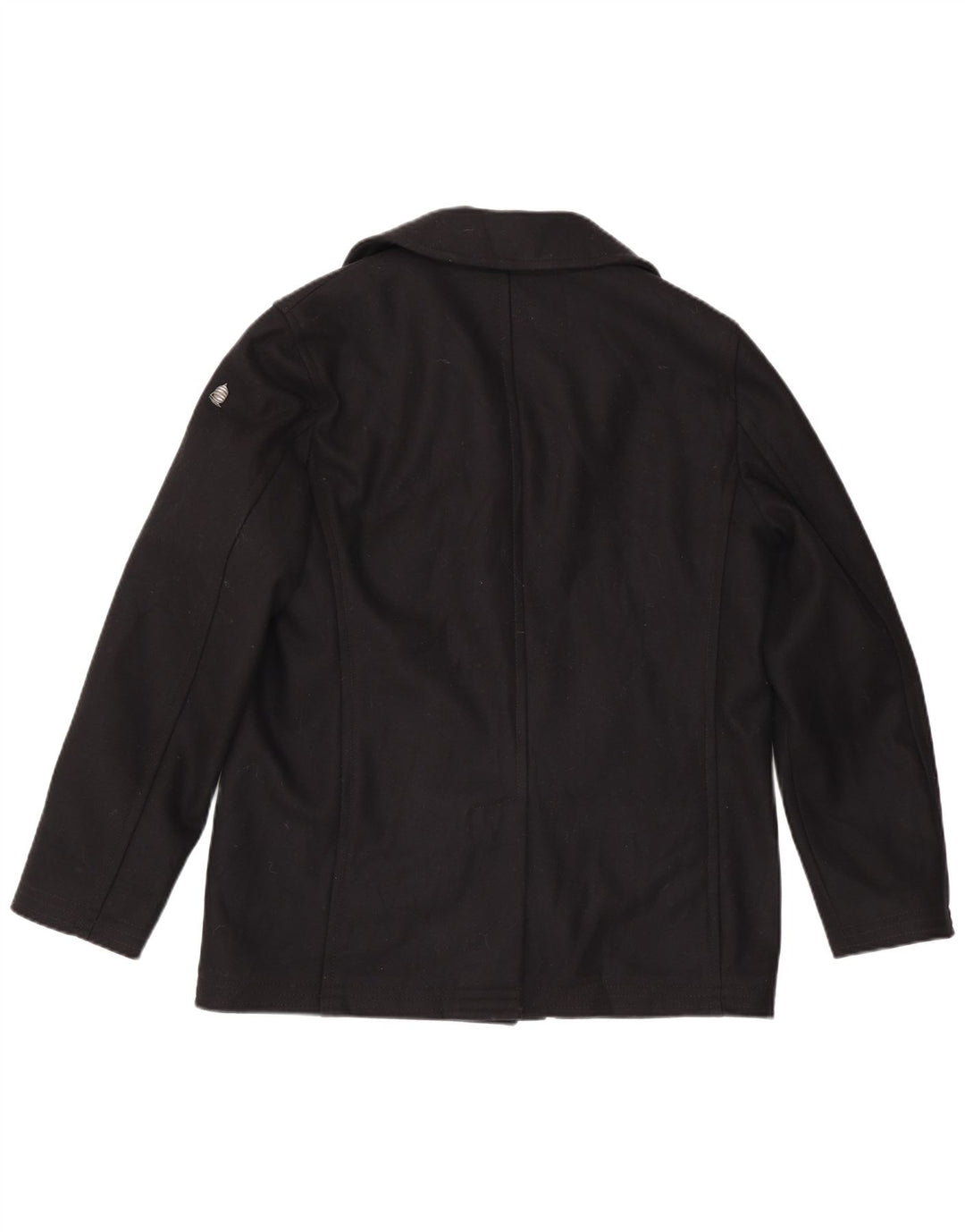 Marina Yachting Ανδρικό παλτό μπιζελιού IT 50 Large Black Wool