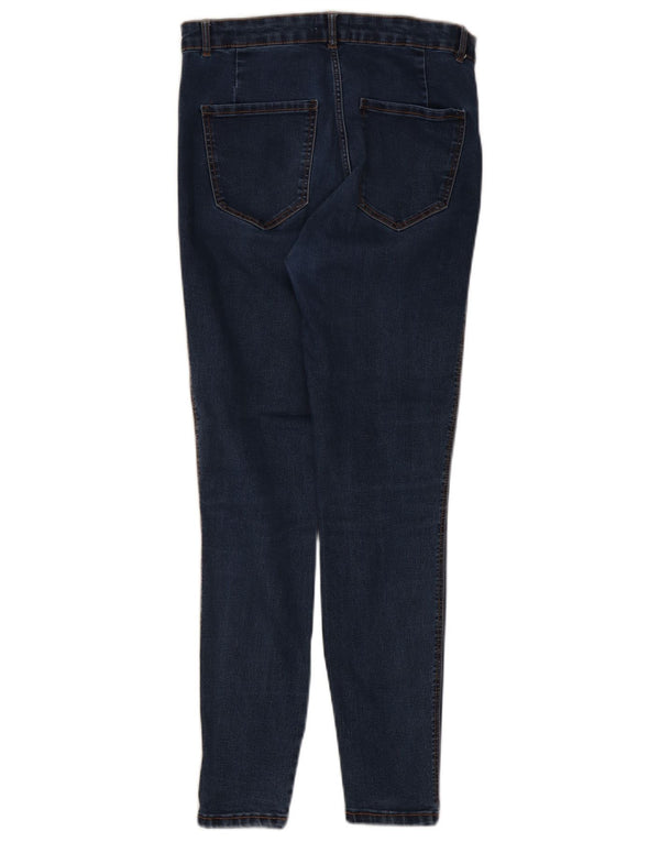 Zara Γυναικεία Trafaluc Ψηλόμεση Skinny Jeans EU 42 Large W32 L28 Blue