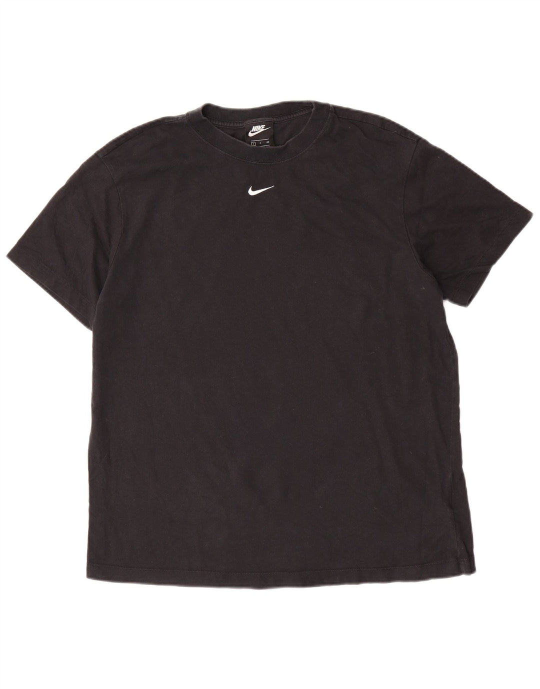 Ανδρικό μπλουζάκι Nike, μικρό μαύρο βαμβακερό