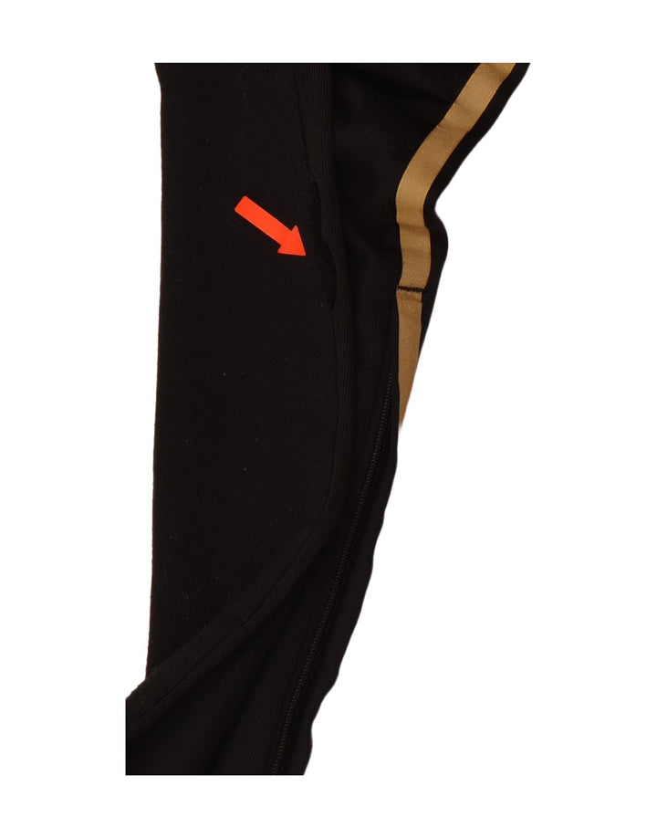 Ανδρική αθλητική φόρμα ADIDAS Παντελόνι μικρού μαύρου πολυεστέρα