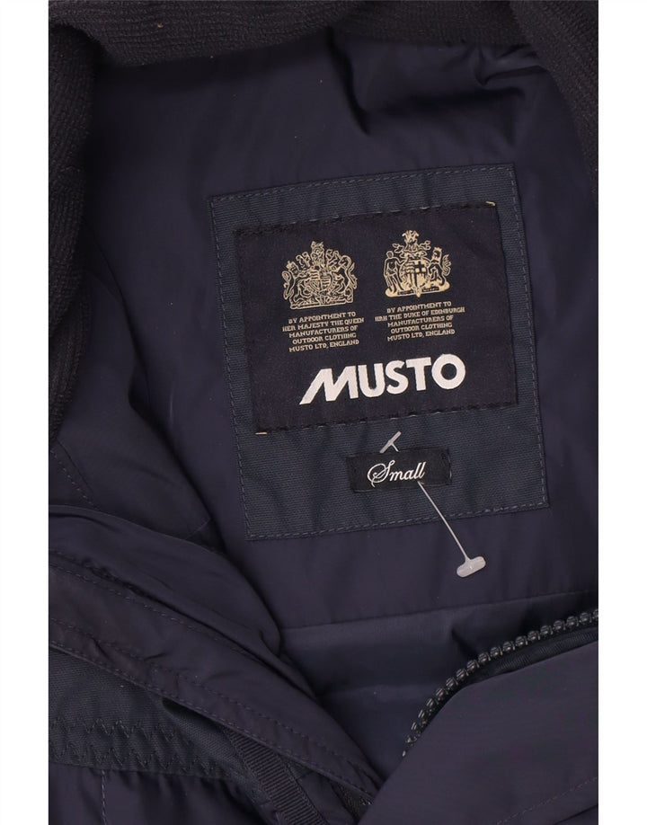 Musto Ανδρικό μπουφάν με επένδυση UK 36 Small Navy Blue Nylon