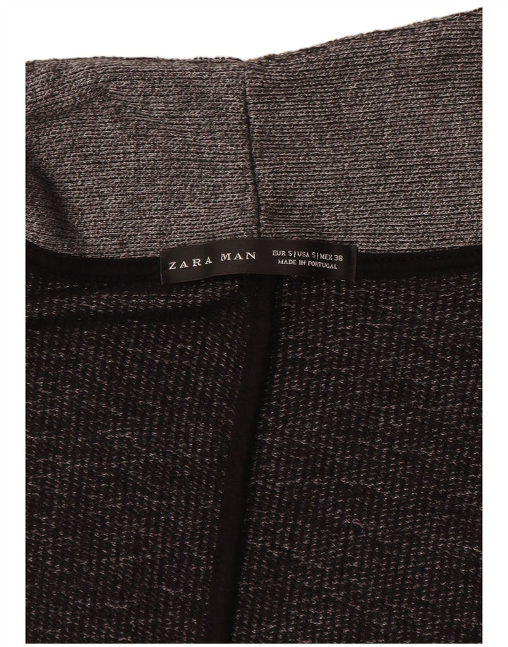 Ανδρικό πουλόβερ Zara Ζακέτα Μικρό Γκρι