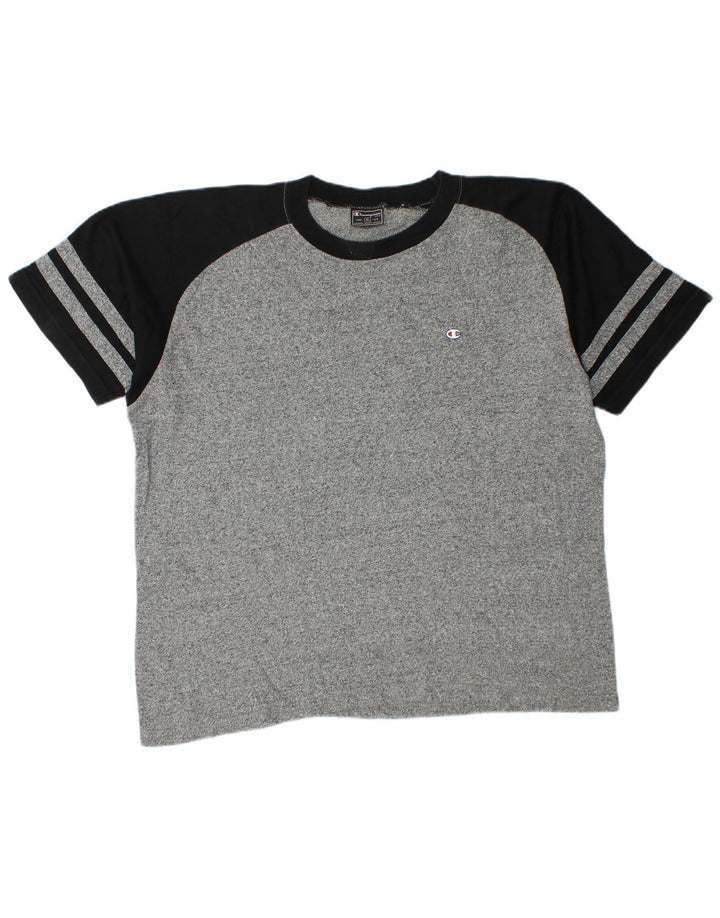 Ανδρικό T-Shirt Champion Top XL Grey Colourblock