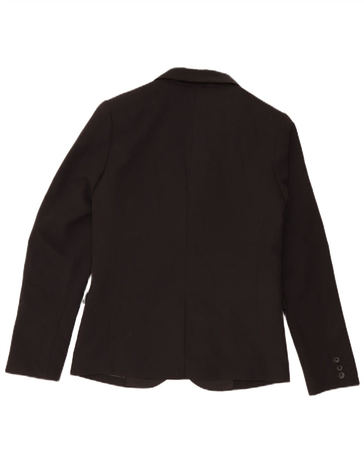 Diesel Boys 2 Button Blazer Jacket 13-14 Years Black Polyester