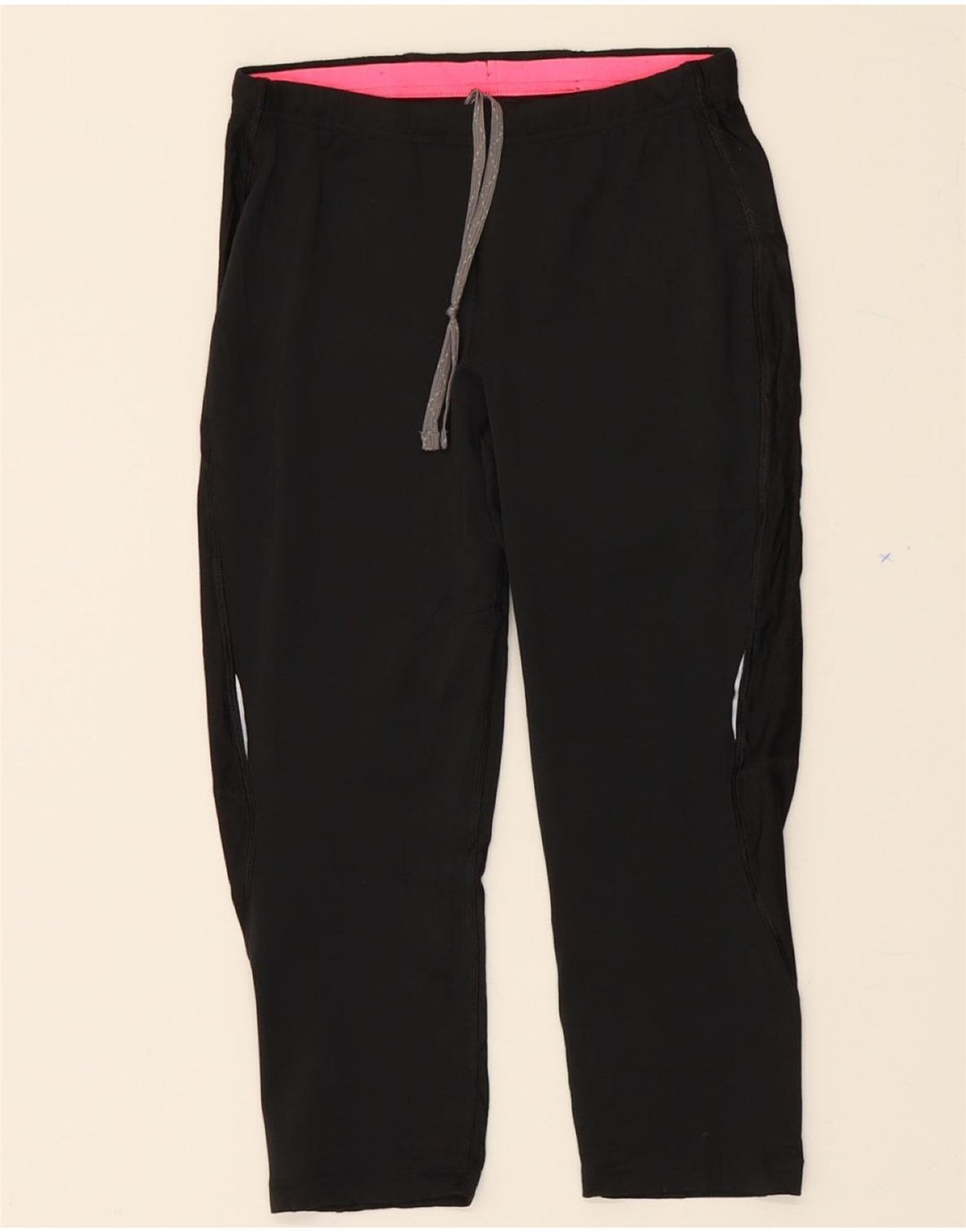 NEW BALANCE Womens Tracksuit Trousers UK 14 Medium  Black Vintage New Balance and Second-Hand New Balance from Messina Hembry 