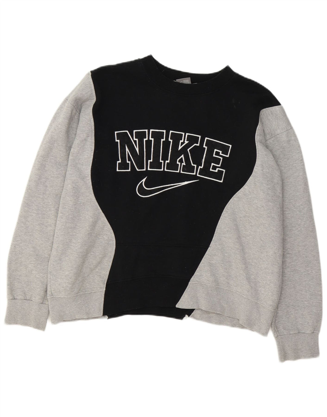Γυναικείο γραφικό φούτερ Nike Jumper UK 14 Medium Black Colourblock