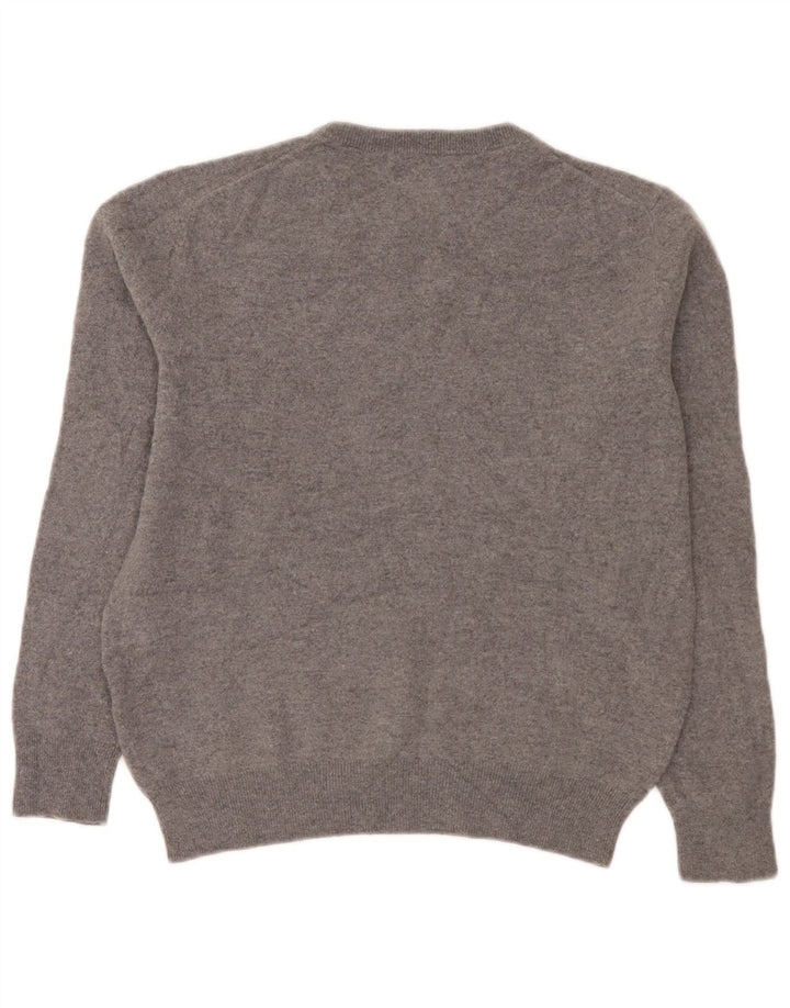 Γυναικείο πουλόβερ Gant Crew Neck Jumper UK 14 Medium Grey Wool