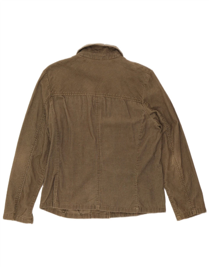 Γυναικείο κοτλέ μπουφάν Eddie Bauer UK 14 Medium Khaki Cotton