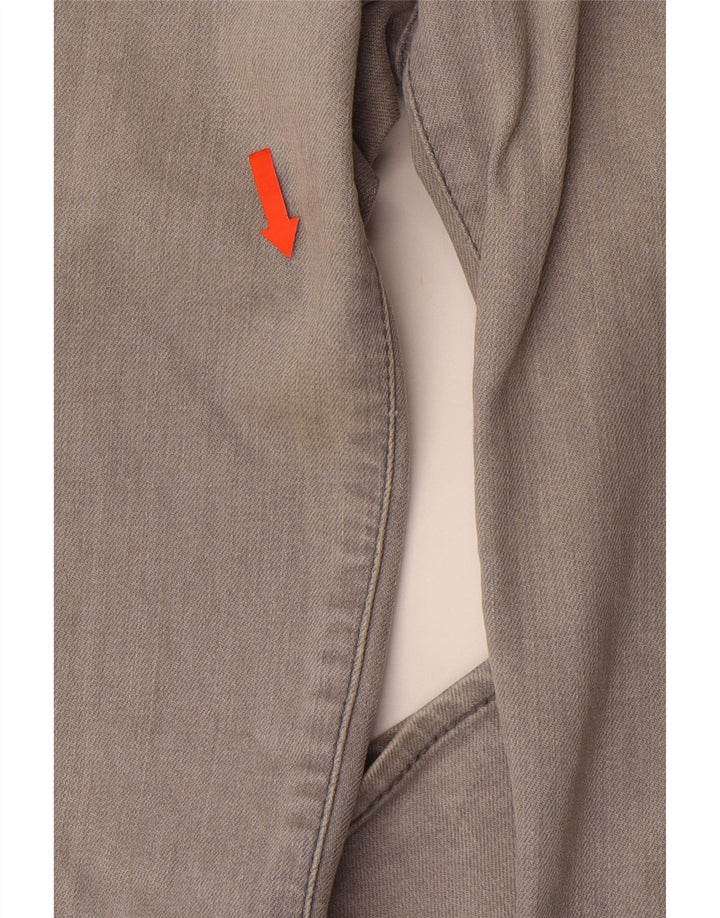 Γυναικείο τζιν ίσιο CALVIN KLEIN W28 L33 Γκρι βαμβακερό