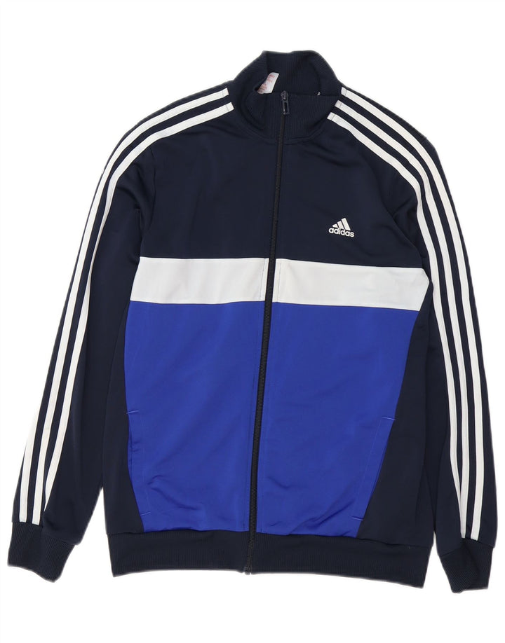 ADIDAS Boys Aeroready αθλητική φόρμα μπουφάν 13-14 ετών Navy Blue