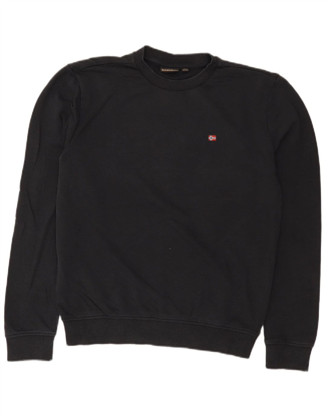 Ανδρικό φούτερ Napapijri Jumper Μικρό μαύρο βαμβακερό