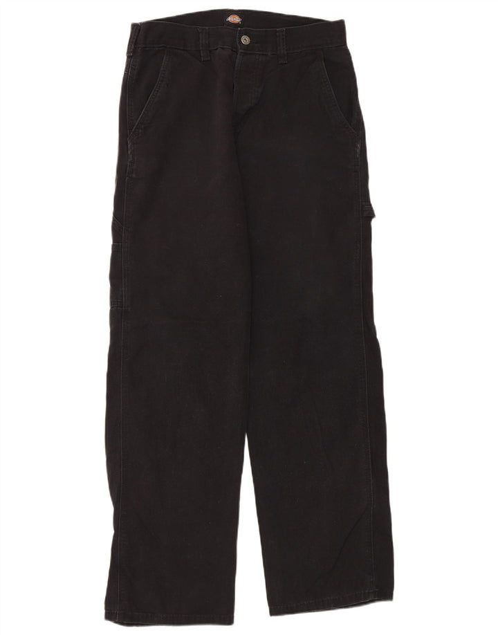 Ανδρικό ίσιο παντελόνι Cargo Dickies W30 L32 Μαύρο βαμβακερό