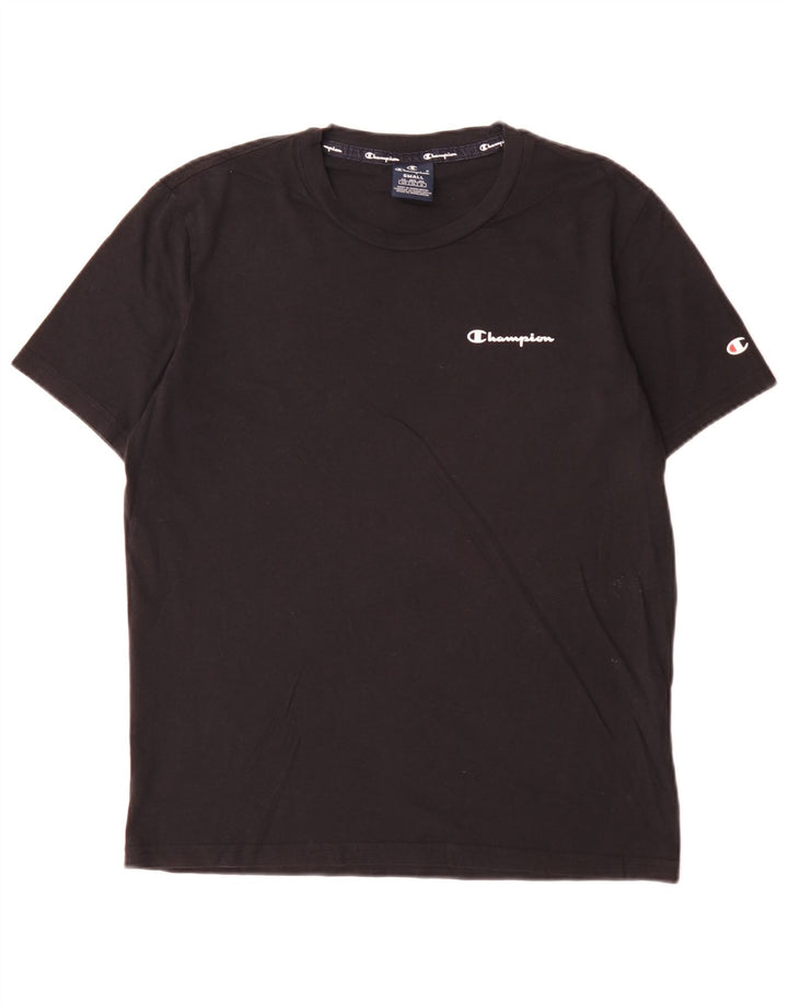 Ανδρικό T-Shirt Champion Top Μικρό μαύρο βαμβακερό