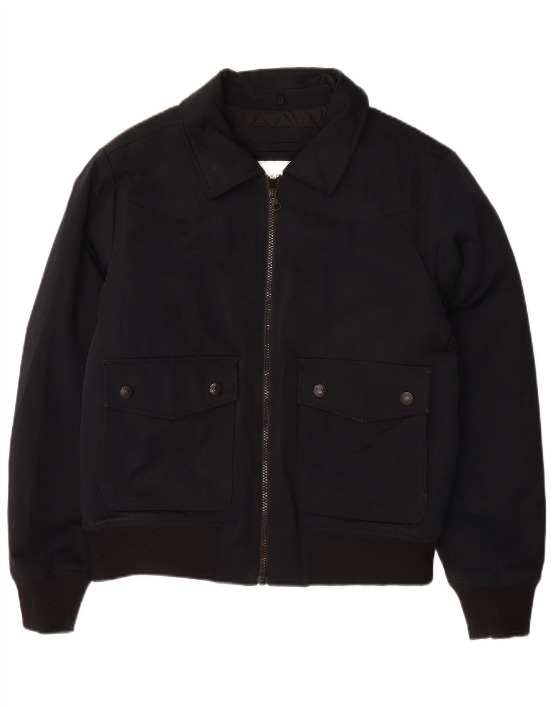 Calvin Klein Jeans Ανδρικό Bomber Jacket UK 36 Small Black Polyester